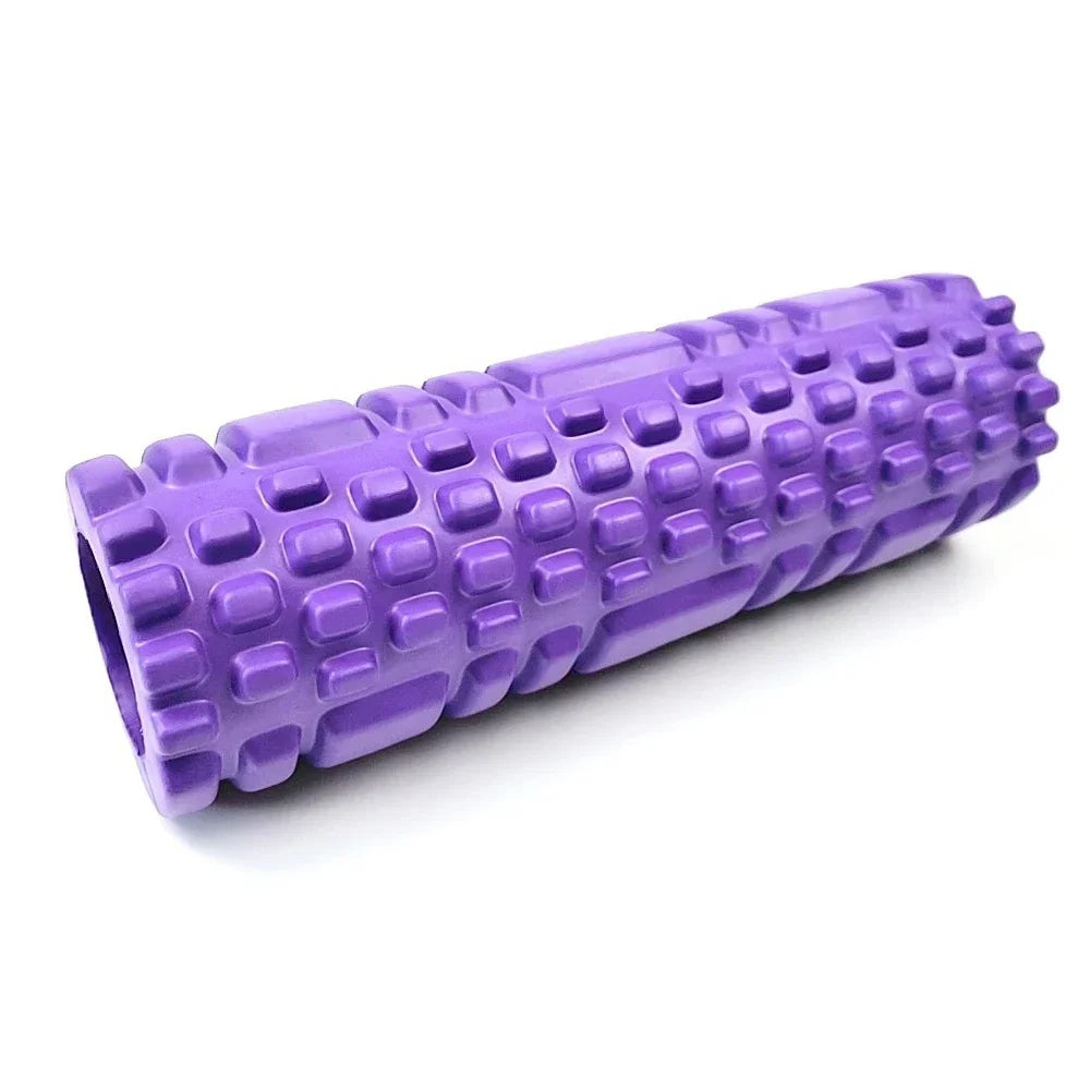 1pc Foam Massage Roller, Hollow Yoga Column Fitness Equipment for Muscle Massage, Physiotherapy and Sports Rehabilitation Rolle
