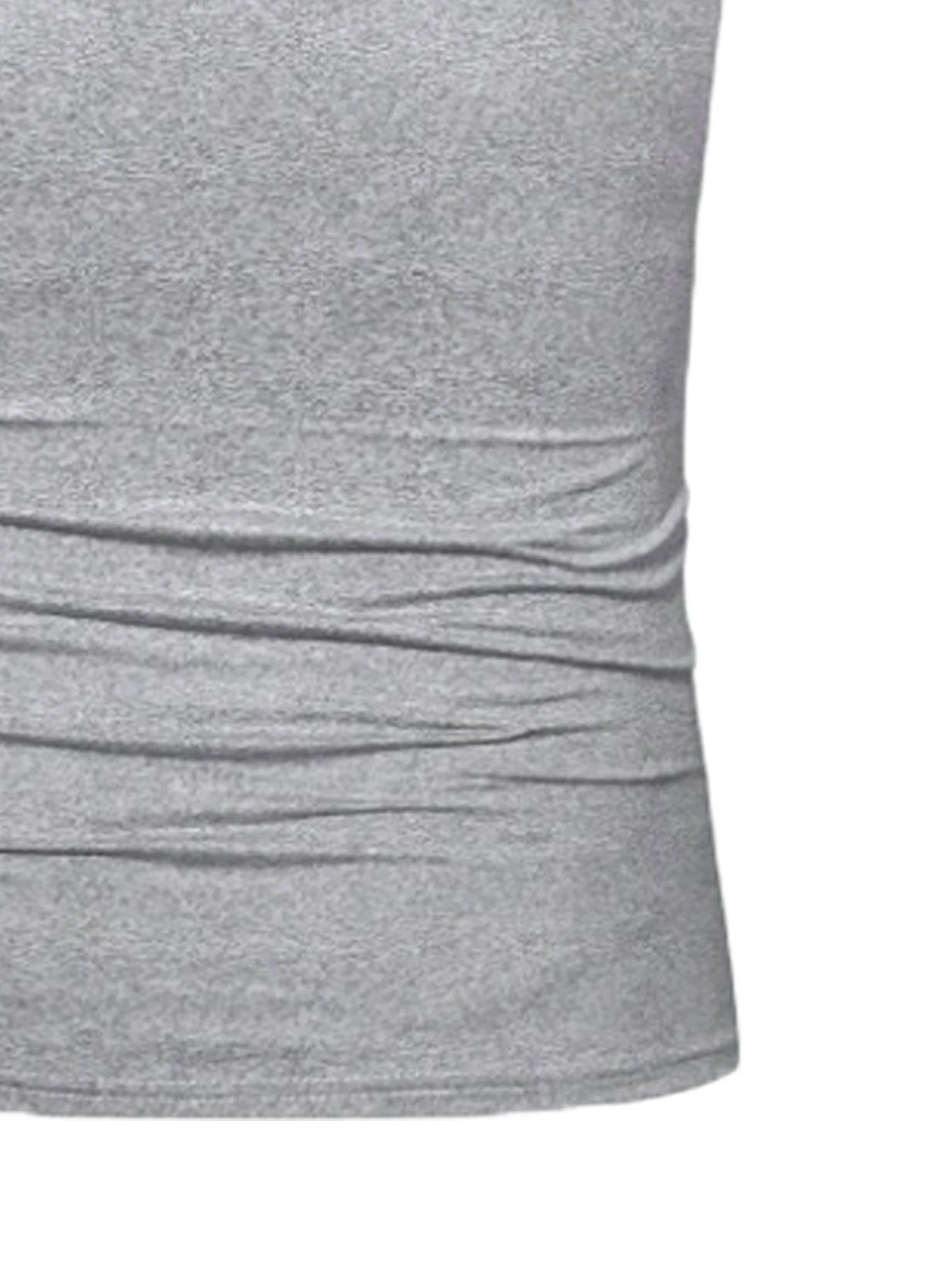 3pcs Summer Mens Sleeveless Tank Top Solid Vest Undershirts O-neck Gym Tees Trendy Versatile Slim Fit Men Casual Vest Tops