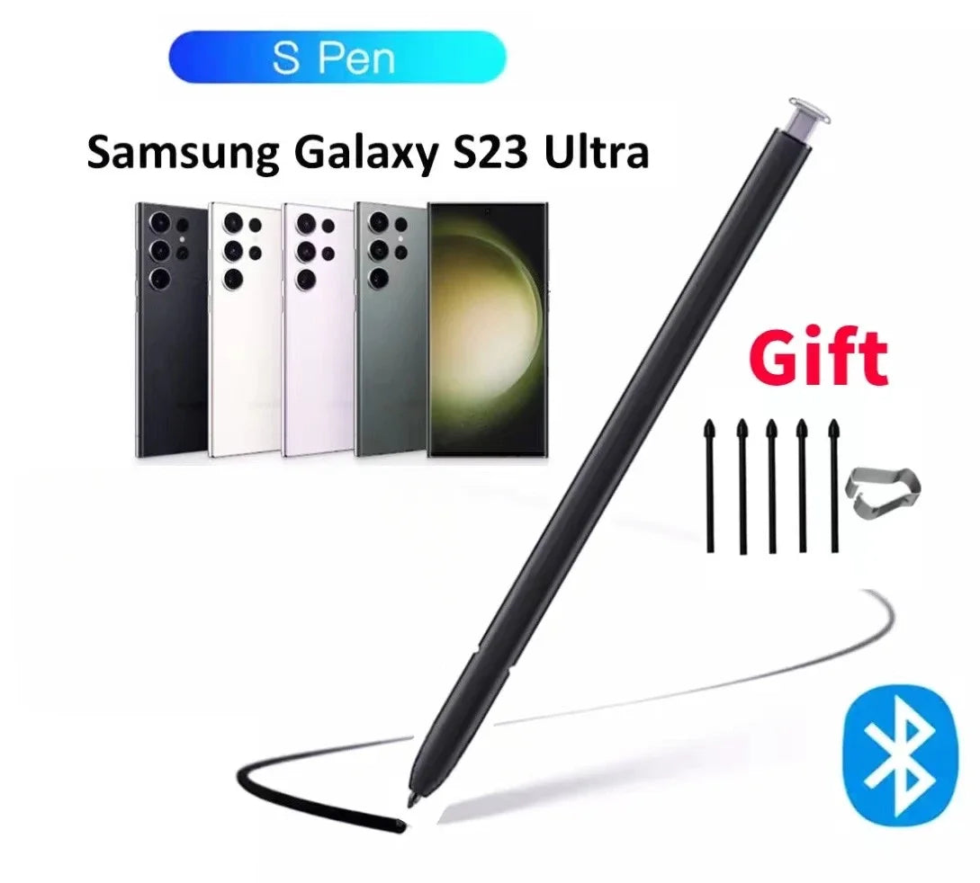 New O riginal S23 Ultra 5G S Pen Stylus For Samsung Galaxy S23Ultra S23U Stylus Mobile Phone Screen Touch Pen Support Bluetooth