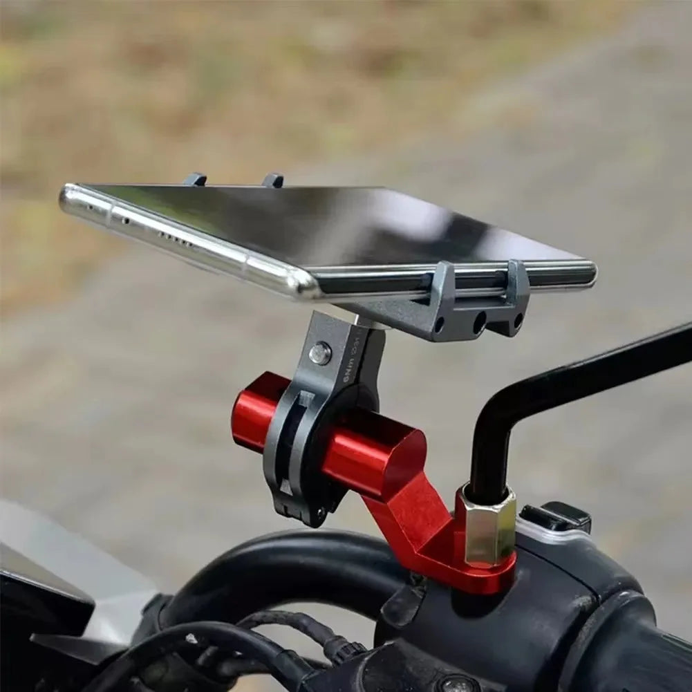 Aluminum Extender Bracket for Motorcycle Scooter ATV Rearview Mirror Mount Extension Bracket for Fixing Spotlight Phone Holder