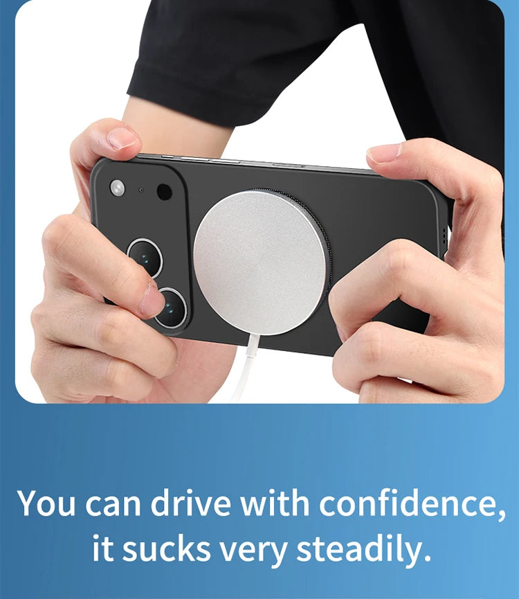 Ultra Thin Case For IPhone 17 Air 17 Pro Max Magsafe Frameless Magnetic Wireless Charging Hard PC Phone Cover