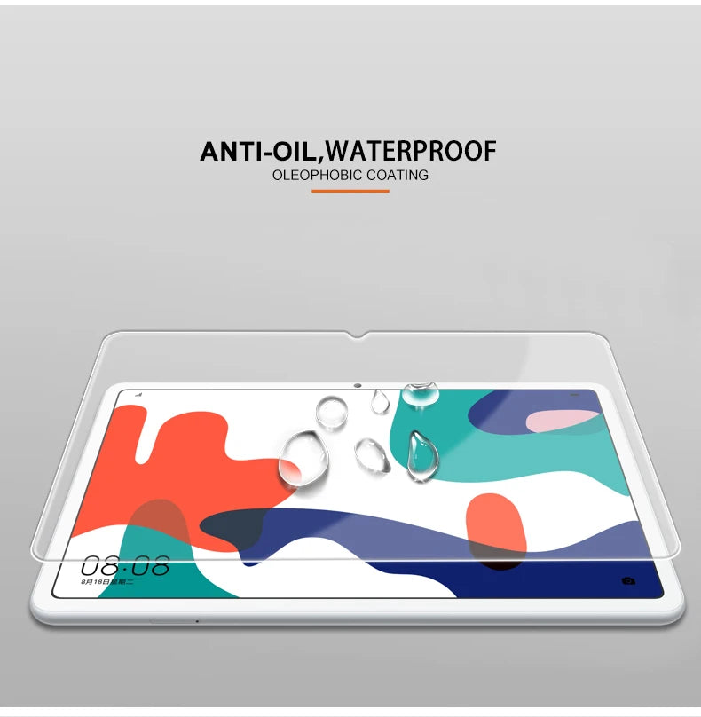 2PCS Tempered Glass Screen Protector For Huawei MatePad 10.4 10.8 Pro 11 T8 T 10s 2023 2022 2021 MediaPad T5 T3 10.1 9.6