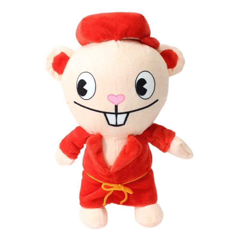 20-28cm Happy Tree Friends Plush Doll Cartoon Anime Plush Toys Flakey Flippy Soft Pillow Room Decor Doll Gift For Boys Girls