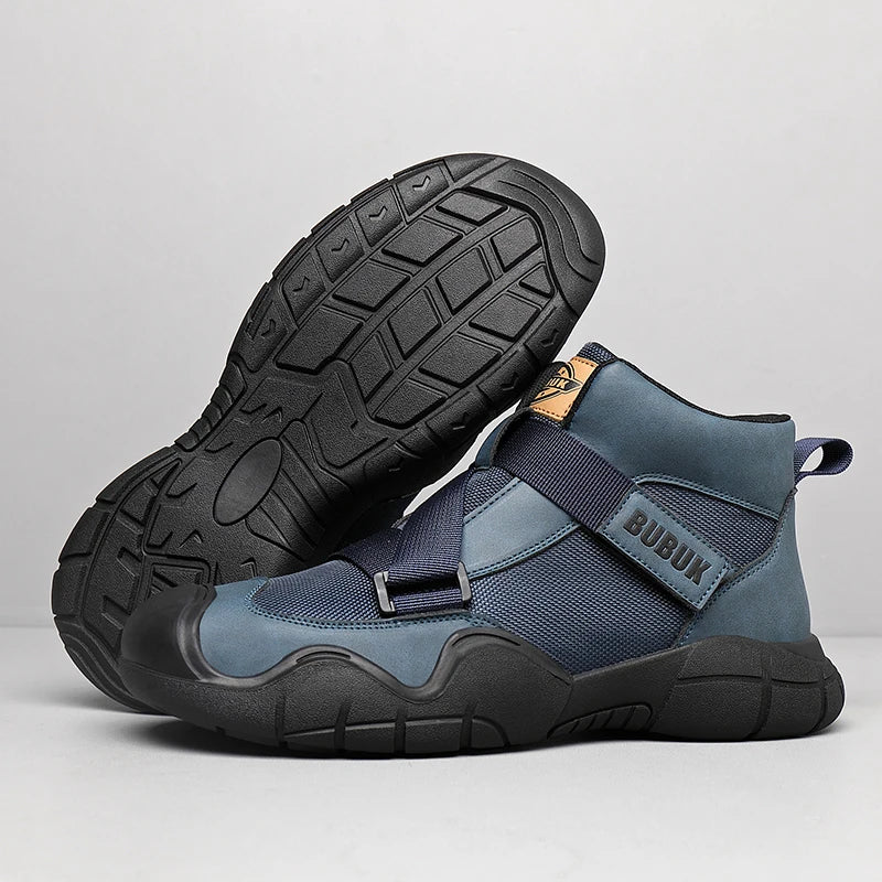 Men's Shoes Autumn and Winter Men's Business Casual Shoes New Outdoor Hiking Sports Shoes Youth Basketball Shoes Casual Trendy Shoes Fashion Short Boots