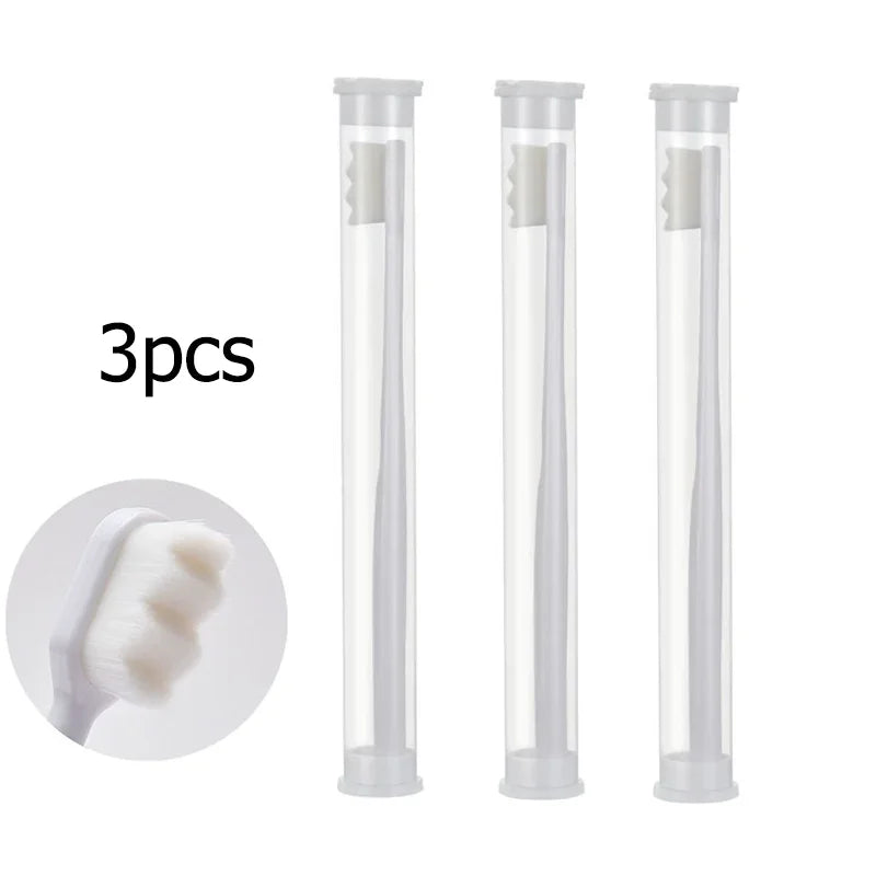 Sets Adult Toothbrush Ultra Soft-bristled Toothbrush Nano Toothbrush for Sensitive Gums Extra Toothbrushes Sensitive Teeth