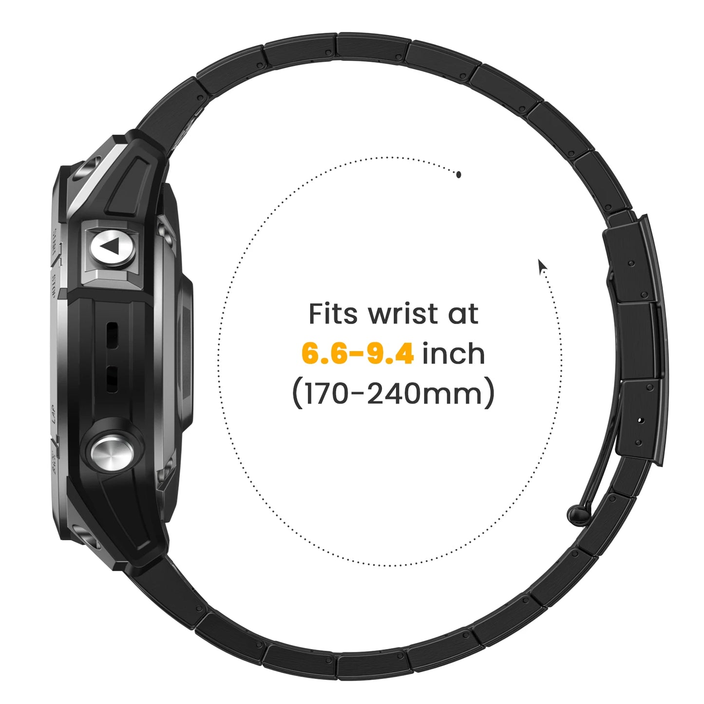 22 26mm Titanium Quick Release Strap For Garmin Fenix5 5XPlus 6 6XPro 7 7X Tactix 7Pro Metal Wristband Easy Fit Watch Bracelet