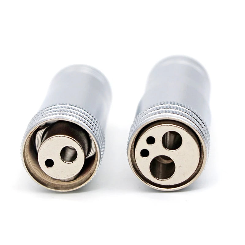 JNSUR 2/4 Holes Dental Handpiece Connector Dentistry Turbine Adaptor Hose Connector Dental Chair Accessories Parts Dentist Lab