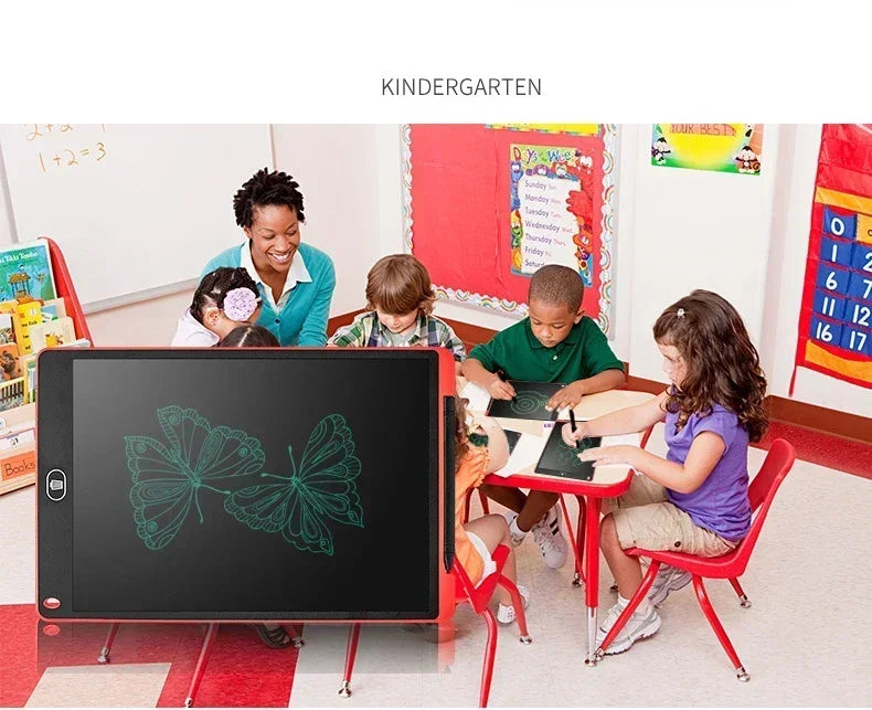 New LCD Montessori Drawing Tablet for Children Toys Painting Tools Electronics Writing Board Boy Kids Educational Toy