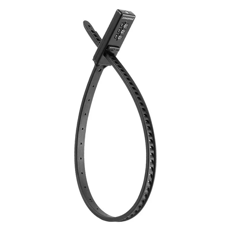 Bike Lock Tie Combination Lock Belt Combination  Alloy Combination Pant Pocket Lock Shoelace