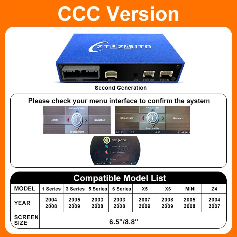 Wireless CarPlay For BMW 1 2 3 4 5 7 Series E70 F10 X1 X3 F25 F26 F48 MINI X4 X5 X6 F56 F15  Android Auto  AirPlay  Mirror Link