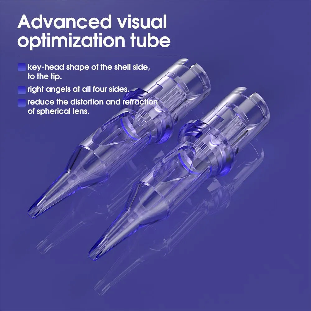 Dragonhawk PRO Tattoo Cartridge Needles 0.3mm RL Round Liner Upgraded version of MAS PRO Tattoo Needle