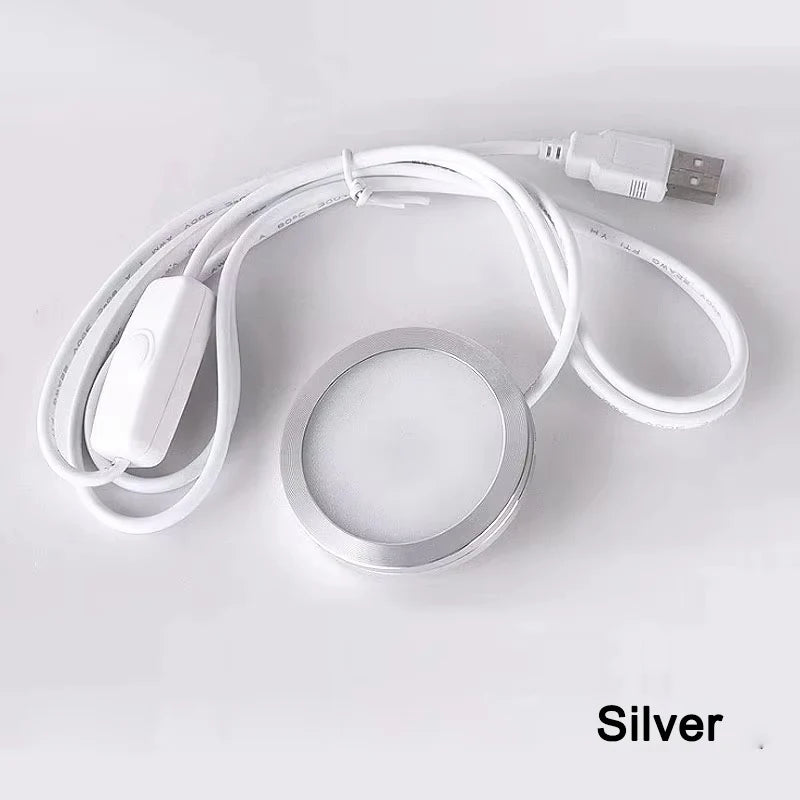 For Bambu Lab Led Lamp Kit Adjustable Light Kit Led Light Parts Hardware DIY Model white /cold/warm light Without Lamp shell 001