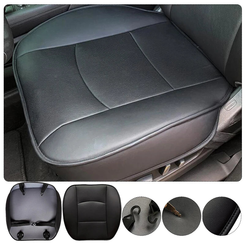 PU Leather Car Front Seat Cover Auto Car Cushion Covers Breathable Universal Car Seat Cover Protector Mat Fit for Most Cars