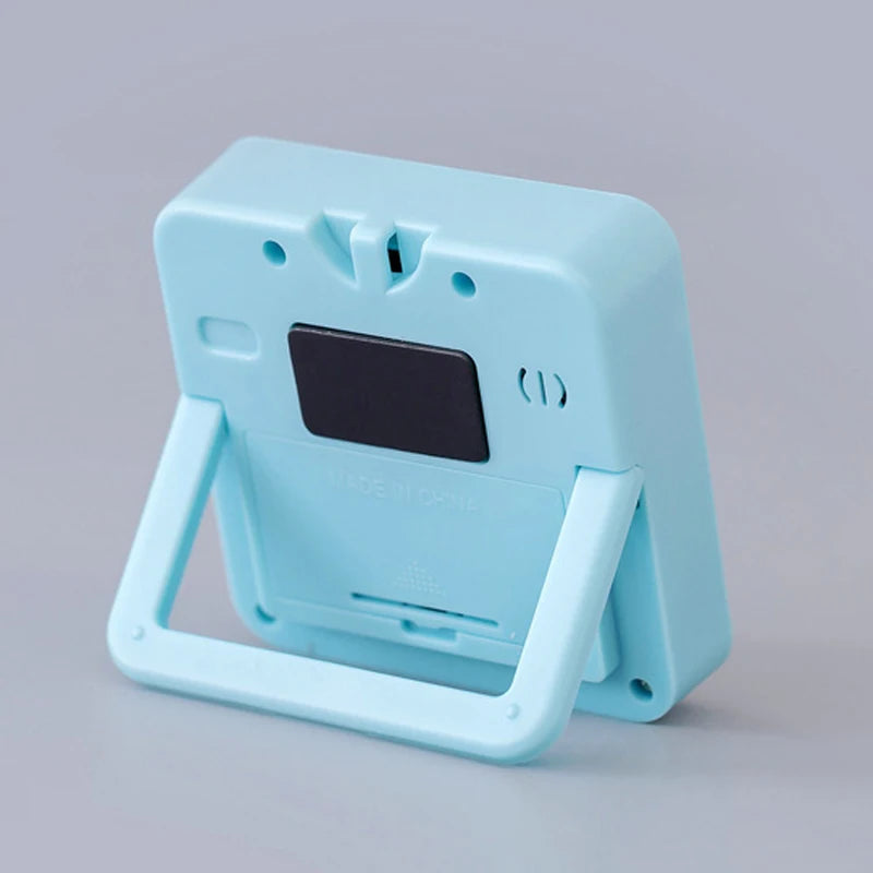 Portable Mini Digital Clock with Flashing Light Timer Cooking Kitchen Sport Study Game with Magnetic Countdown Alarm Clock 2023