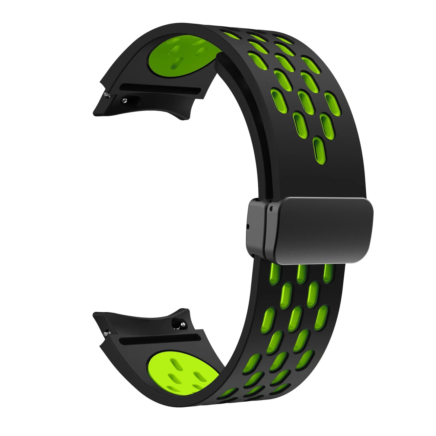 Silicone Strap for Samsung Galaxy Watch 7 6 5 4 40mm 44mm 5Pro 45mm Magnetic Buckle No Gaps Band 6 Classic 43mm 47mm 42 Bracelet