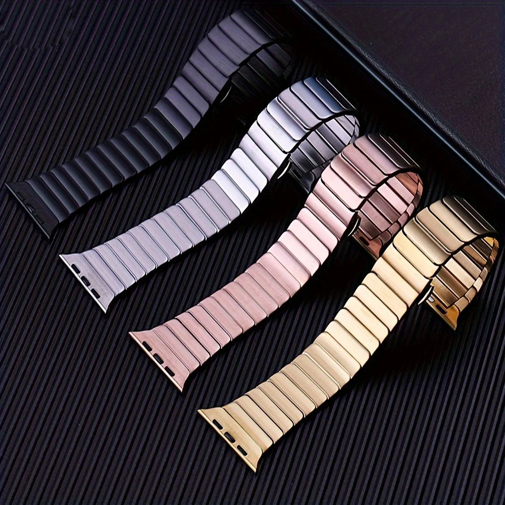 Bracelet Strap For Apple watch Band 40 46 42 44 45 49mm Stainless Steel Wristband For iWatch Series 11/10/9/8/7/6/5/4 SE 3 Ultra
