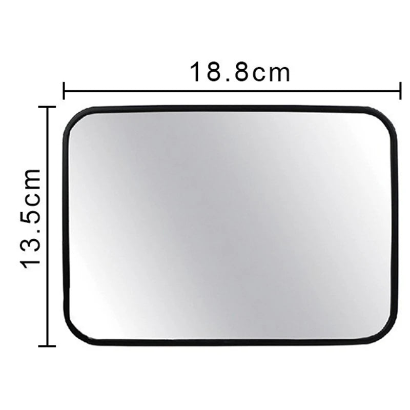 Car Safety Car Baby Mirror Safety Rearview Mirror Rear Seat Mirror Child Seat Headrest Mounting Mirror Safety Monitor Square