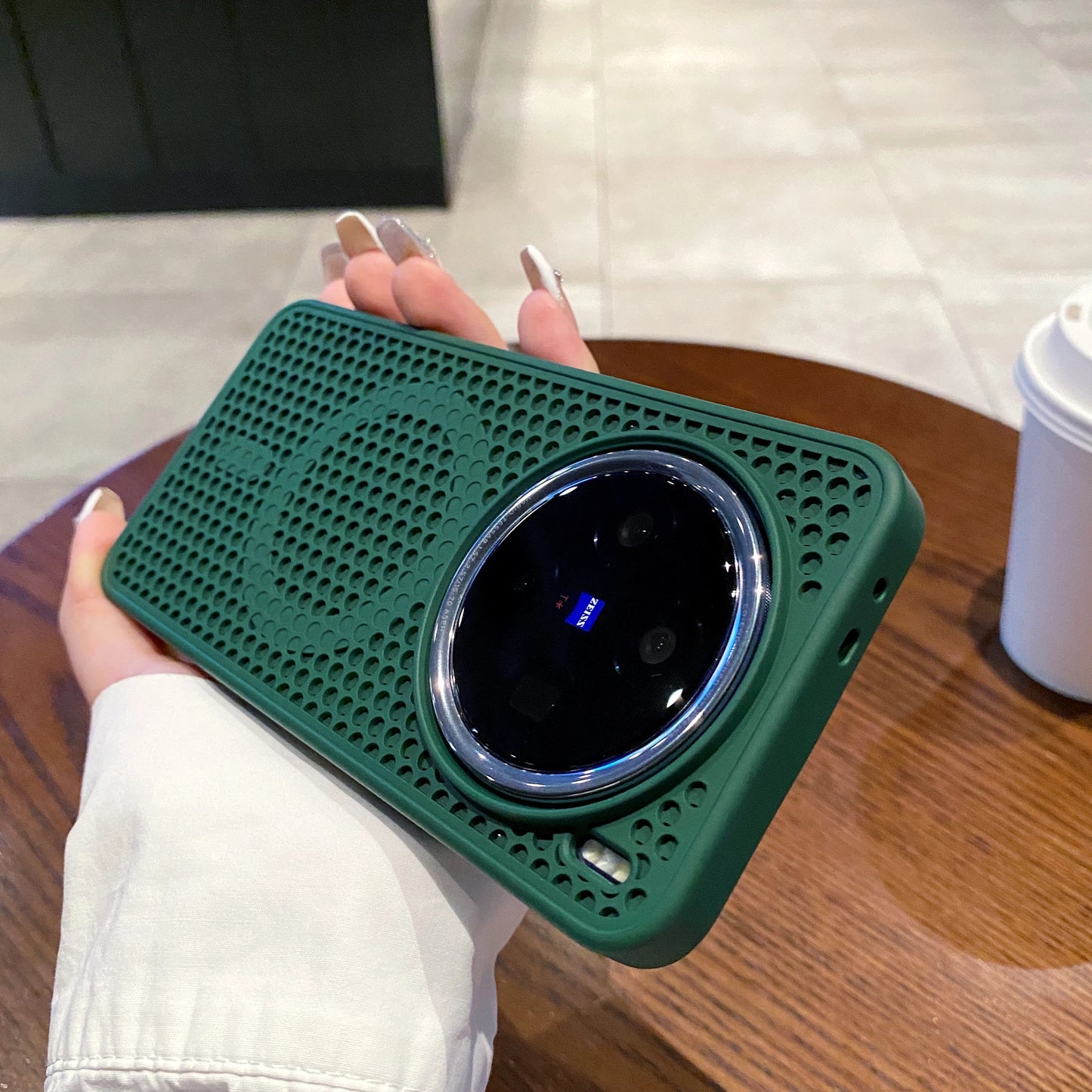 Heat Dissipation Wireless Charging Magnetic Case for Vivo X200 Pro X100 X300 Pro X200Pro Mini, Cooling Matte Hard Phone Cover