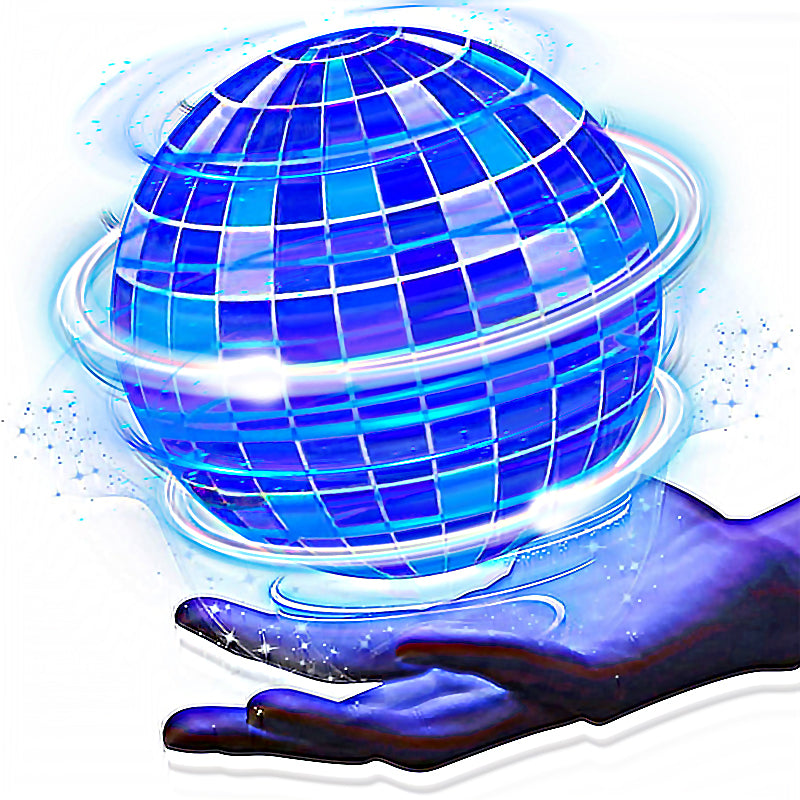 Magic Ball Rotating Flying Ball Decompression Fingertip Toy Can Rotate Free Route Flying Ball Novelty Decompression Luminous Toy