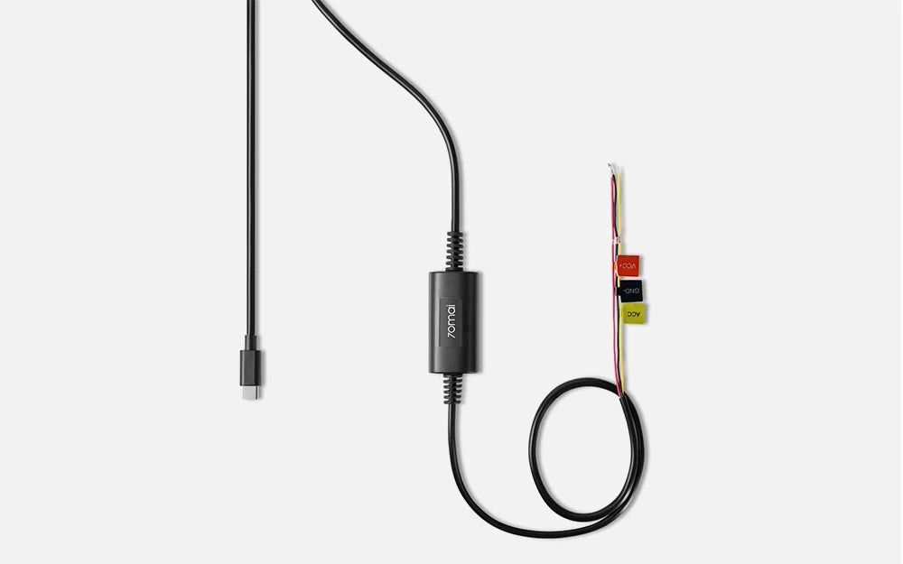 70mai Hardwire Kit UP06 Adjustable 70mai UP03 Parking Hardwire Kit Type-C Interface 24H Parking Surveillance Cable 70mai UP06