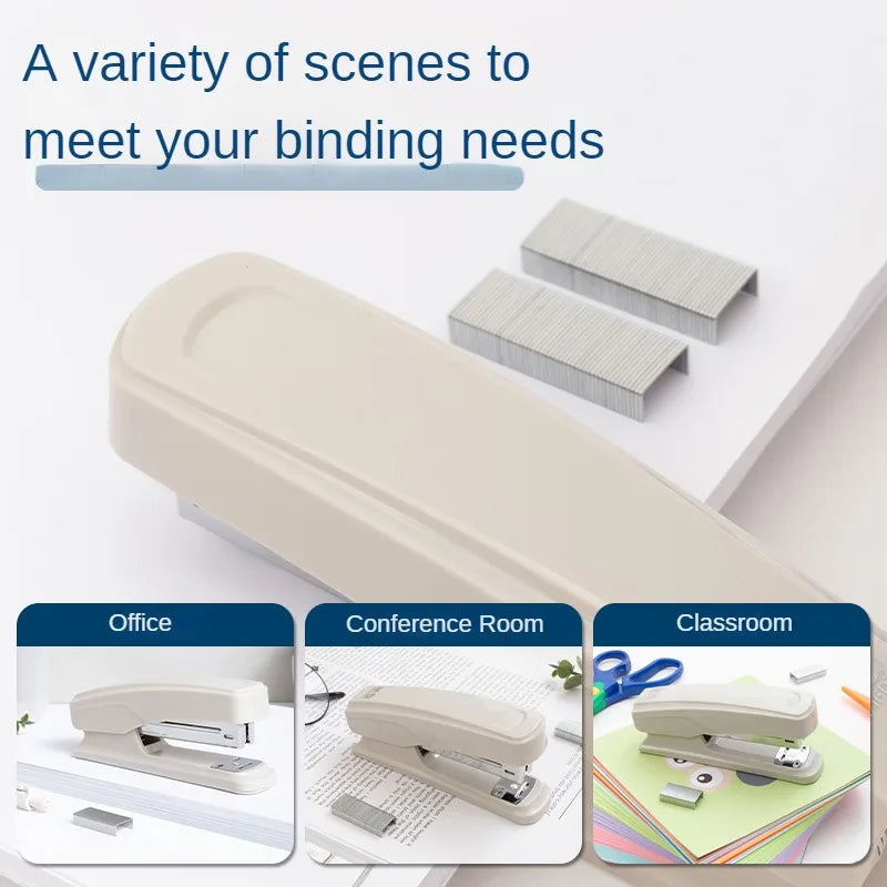 M&G Dual Mode Stapler Business Metal Durable Stapler #12 Office Supplies Single Pack Black/Gray Fits 24/6 & 26/6 Nail Patterns