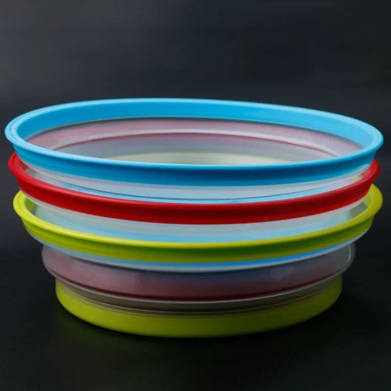 Kitchen Tools Microwave Splatter Cover Heating Folding Cover Fresh-keeping Cover Oil-proof Splash-proof Cover Cooking Lid