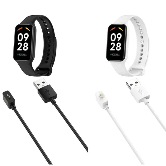 Smart Watch Charger Cable USB Port For Xiaomi Smart Band 8/8 Pro Charger Redmi Watch4/3/Band 2/Watch 3 Lite Fast Charging Cable