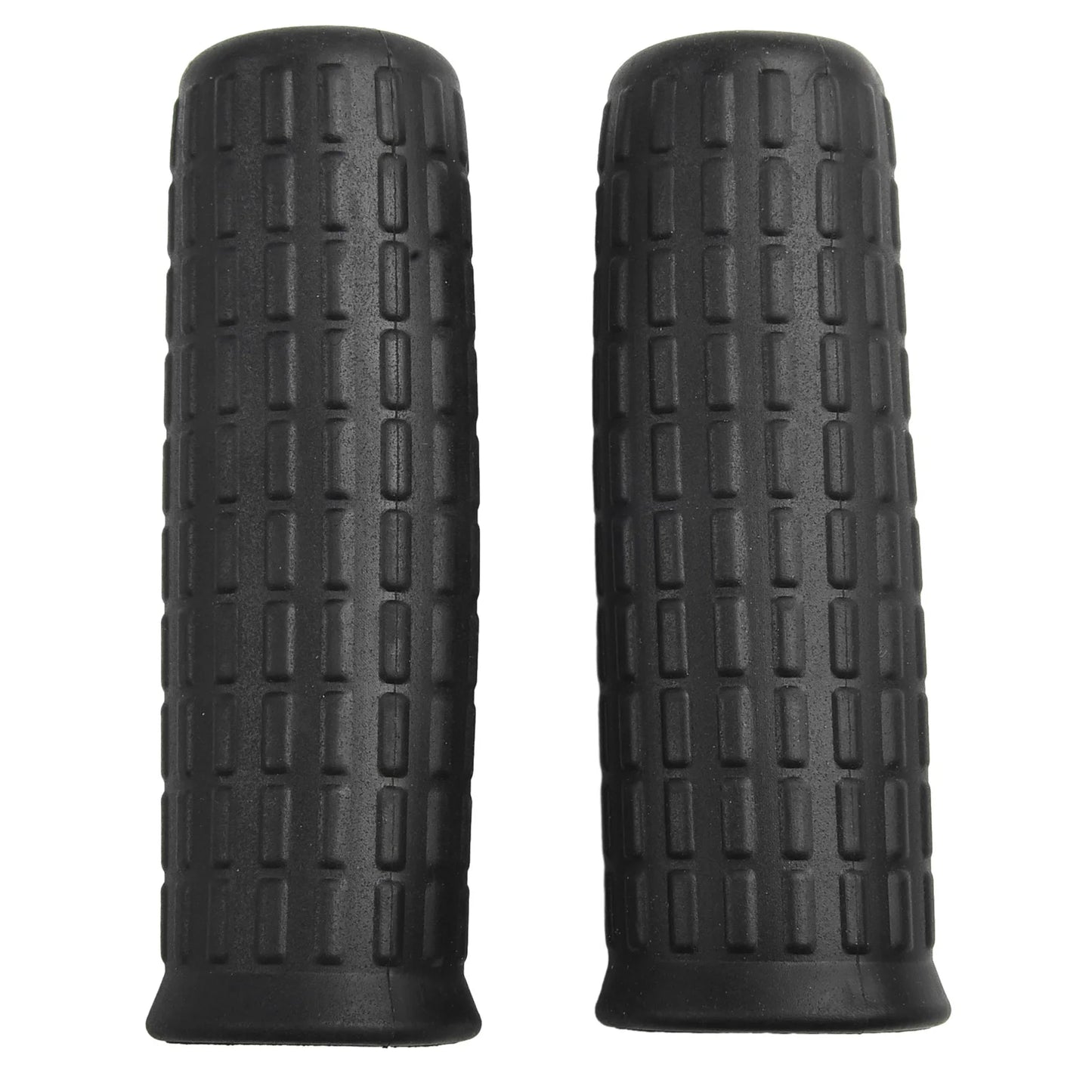 2pcs Wheelbarrow Handles Rubber Round Tubes Anti-skid Shock Absorption Universal Weatherproof Replacement Handle Cover