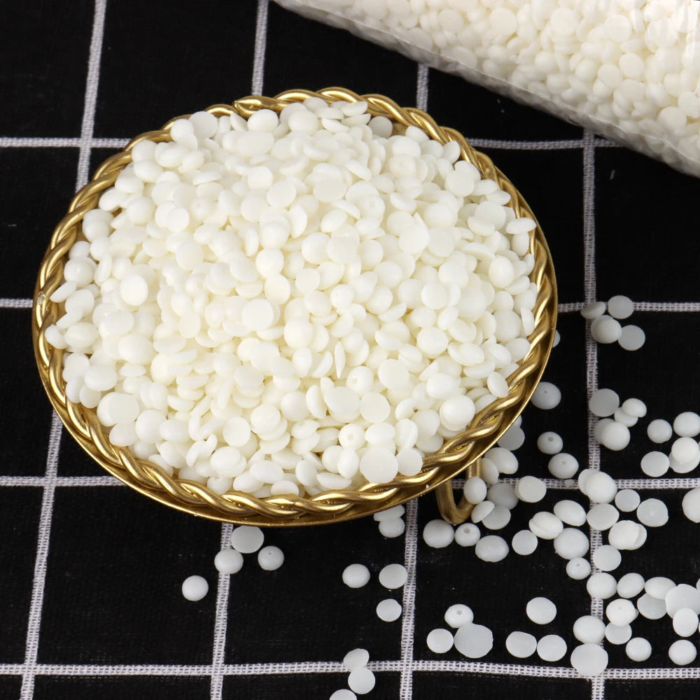 200g/500g Natural Soy Wax Granular Scented Candle Raw Material 100% No Additives for DIY Candle Making Supplies Candle Raw Mater
