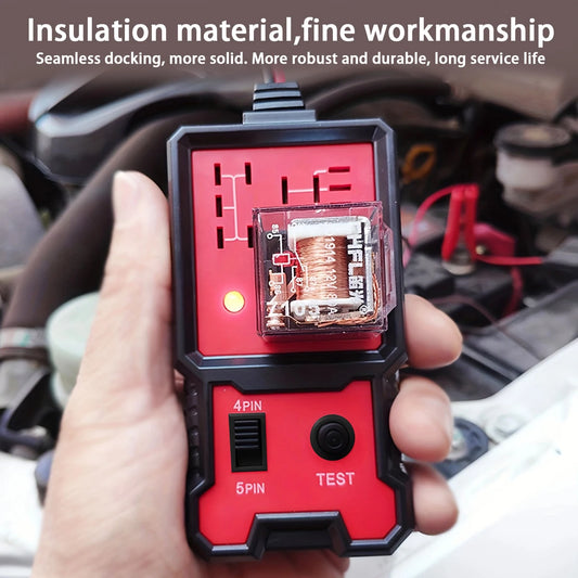 Universal 12V Led Light Indicator Car Battery Detector |   Automotive Electronic Relay Tester, Automotive Relay Tester, Battery Not Included