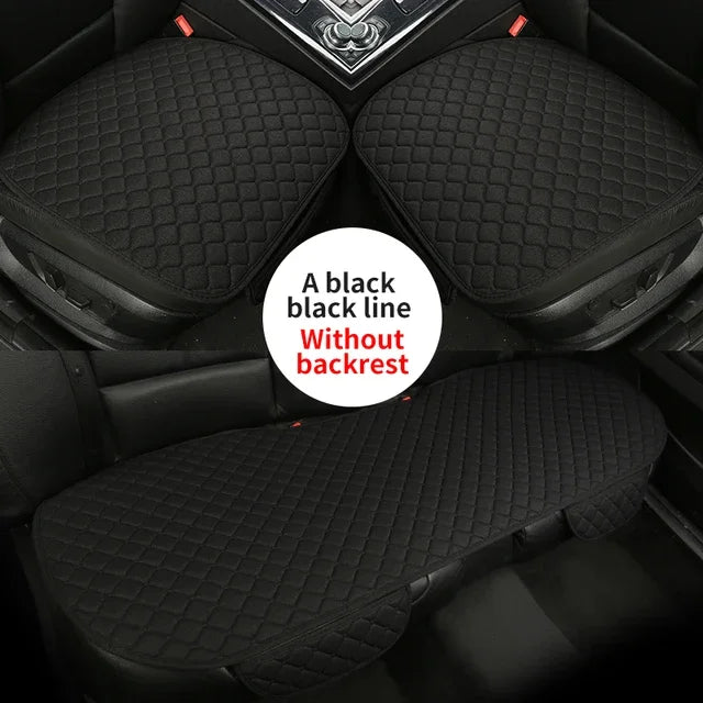 Universal Car Seat Cover Protector Car Accessori Backrest Front Rear Seat Back Waist Washable Cushion Pad Mat Auto Four Seasons