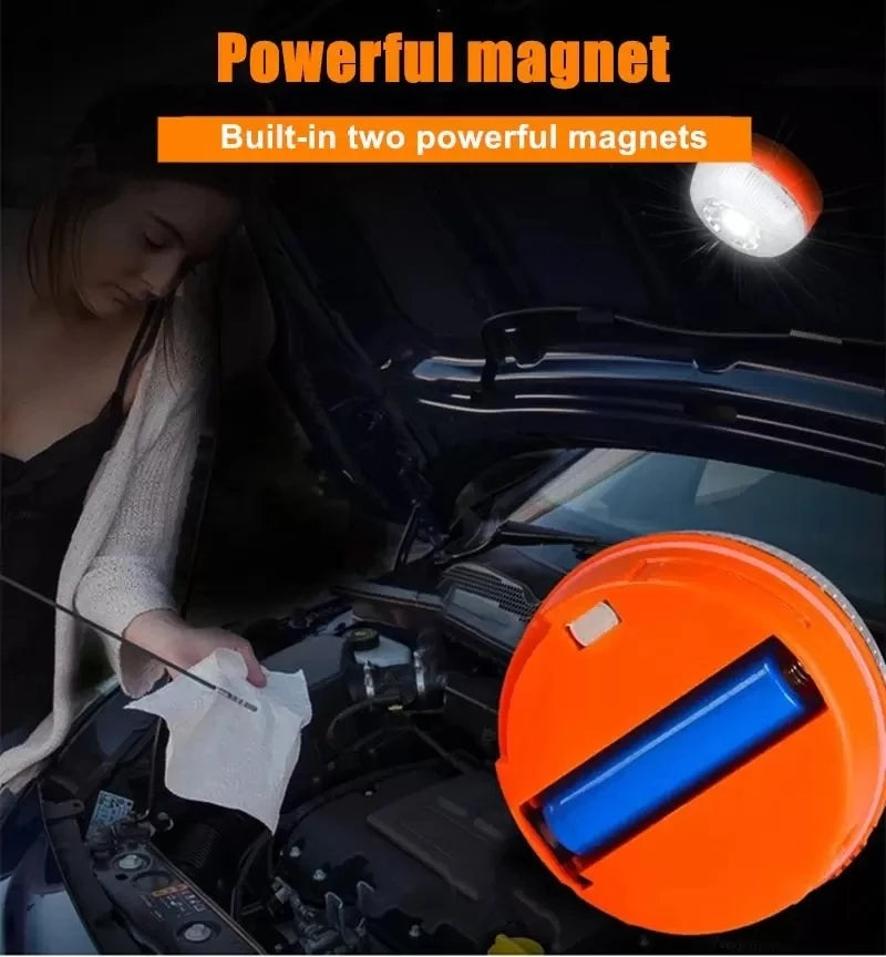 Car Emergency Beacon Light USB Rechargeable V16 Magnetic Induction Strobe Flashing Warning Light Help Flash Safety Signal Lamp