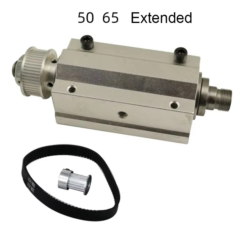 Spindle Assembly for Woodworking Mini Lathe Beads Locomotive Lathe 65 Small 50 Three-jaw Rotary Chuck 80 Four-jaw Chuck