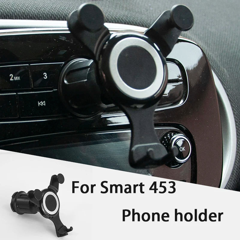 Cell Phone Holder Mobile Bracket Stand Radio Panel decicated base  For Mercedes Smart 453 Fortwo Forfour,Car Interior Supplies