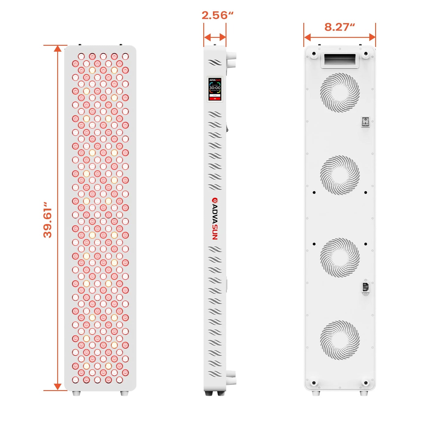 ADVASUN ADMAX medical grade red light therapy device red light panel 5 Waves Full Body Infrared Light Machine Pdt LED Lamp