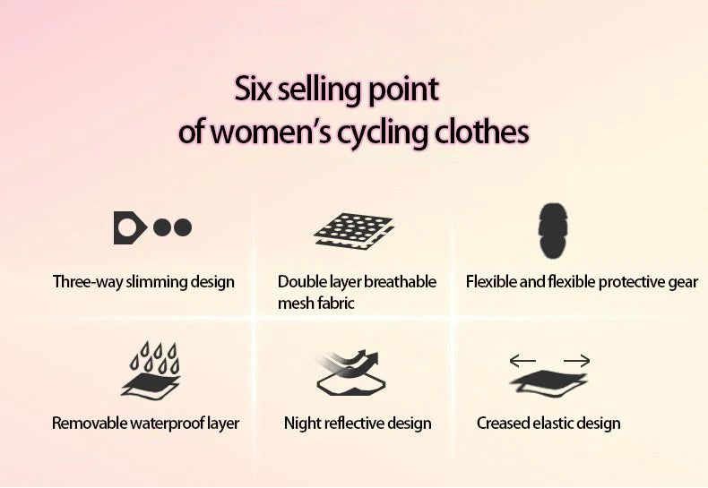 Motorcycle riding wear summer female waterproof motorcycle suit set slim-fit anti-fall four seasons racing clothing