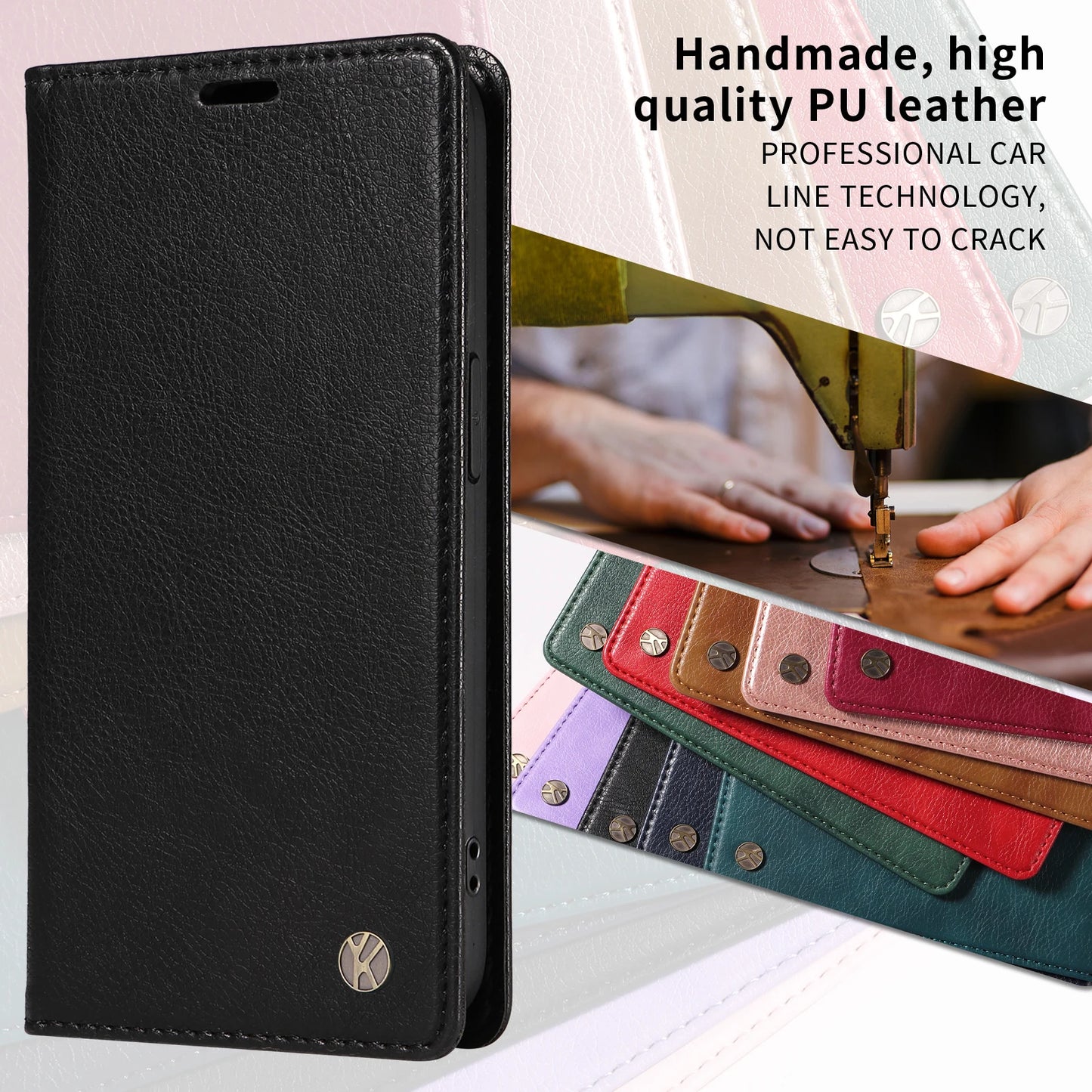 Wallet Case For Samsung Galaxy Note 9 8 20 Ultra 10 Pro 10 Lite M80S M62 M60S M56 M55 M35 M32 M23 M22 M15 M10 F62 F23 F22 F15