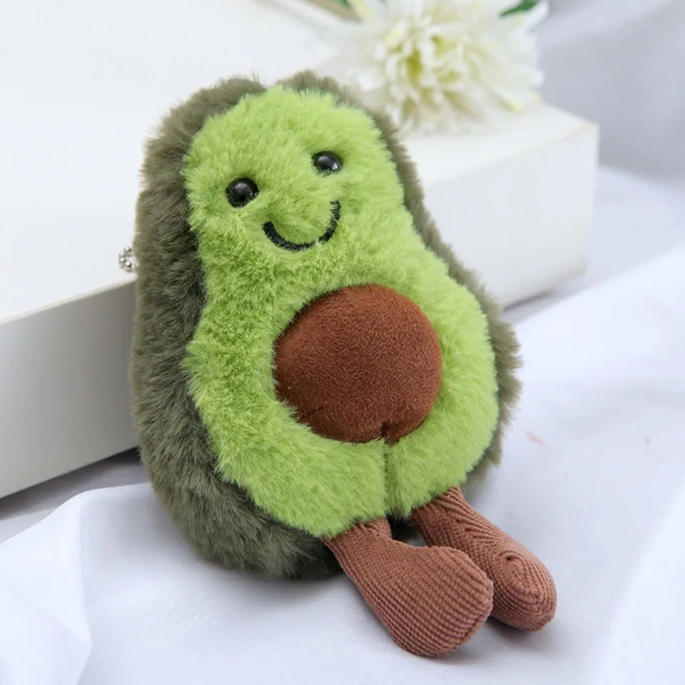 A cute avocado pet plush toy, suitable for daily companionship of small and medium-sized dogs,small furry pet toy