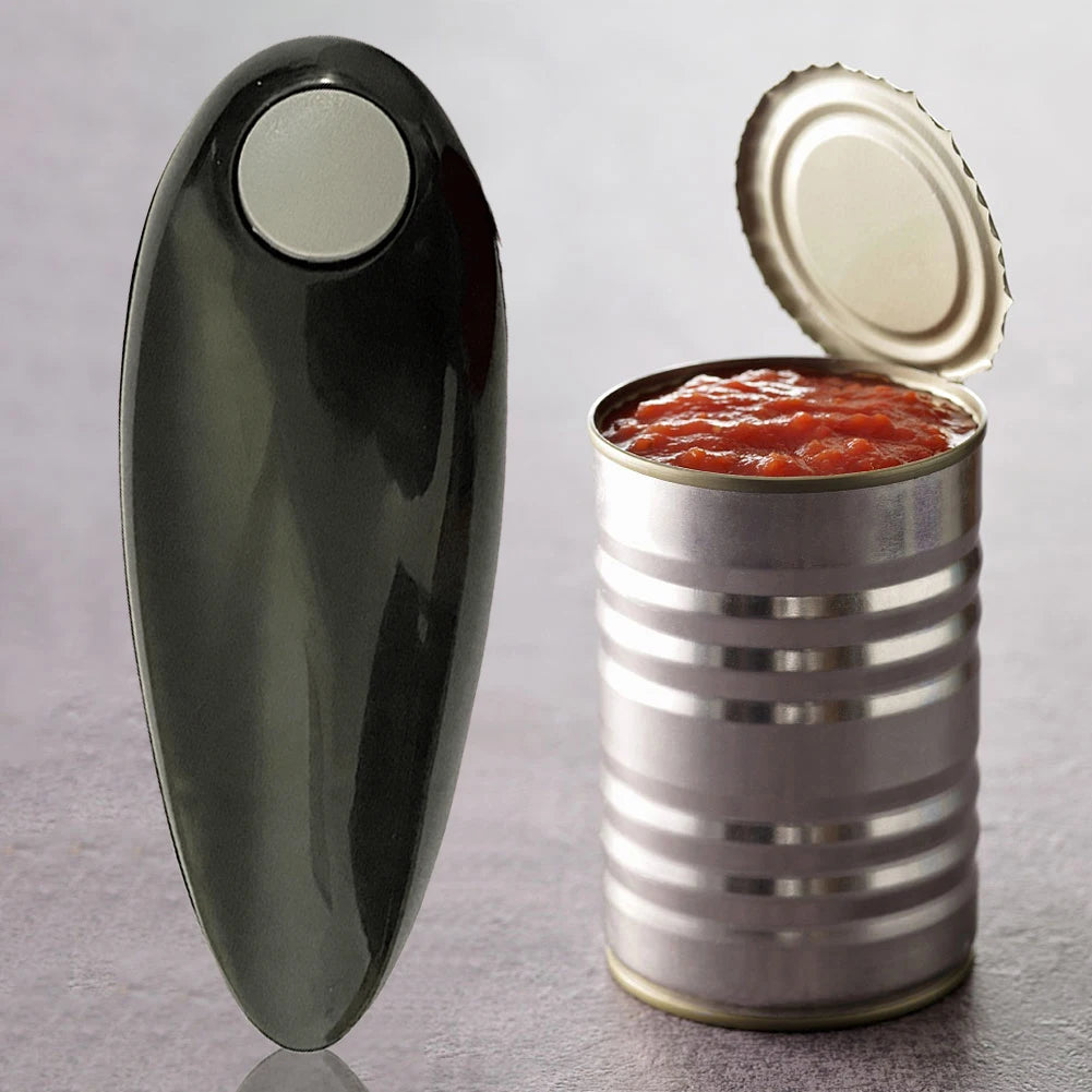 Electric Can Opener Automatic Bottle Opener Battery Operated Tin Opener One Touch for Weak Hands for All Kinds of Jars