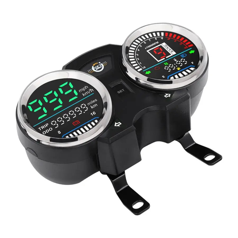 Motorcycle Speedometer Digital LED RPM Table 1-6Gear For GN125 GN150 125cc 150cc