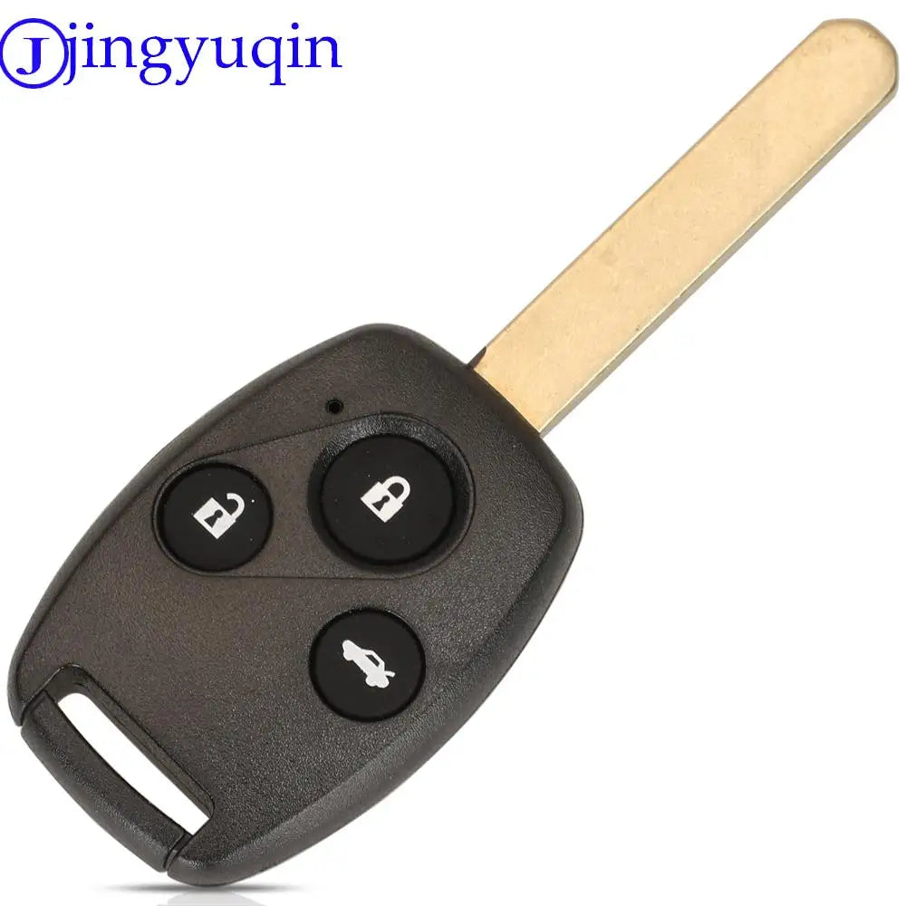 jingyuqin 313.8Mhz Remote Key Fob For Honda CR-V Accord 2008 2009 2010 2011 2012 MLBHLIK-1T ID46 Chip 3/4 Buttons Car Key HON66