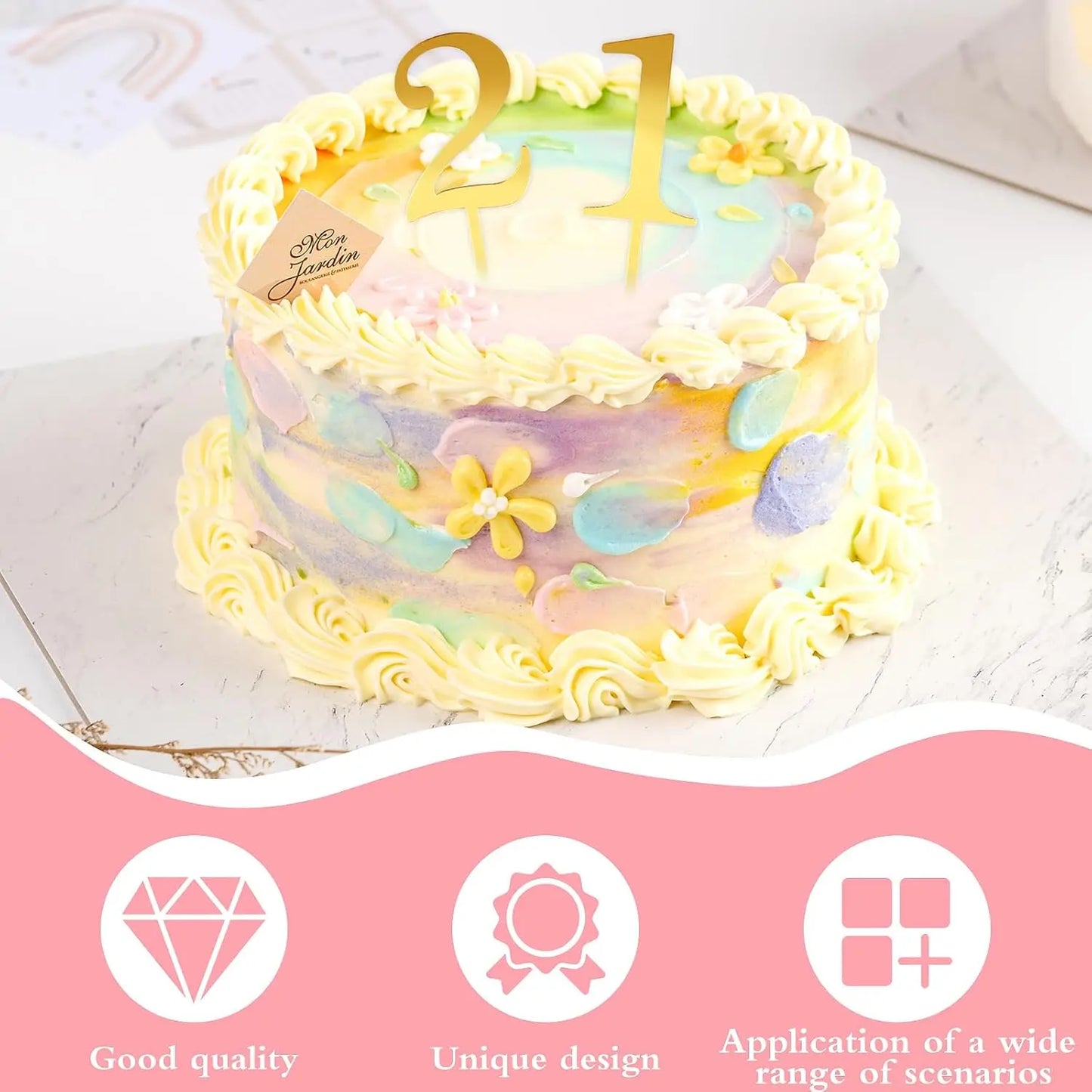 Acrylic Numbers For Cake 0-9 Numbers Happy Birthday Cake Topper Acrylic Cake Numbers Topper Gold Acrylic Happy Birthday Cake