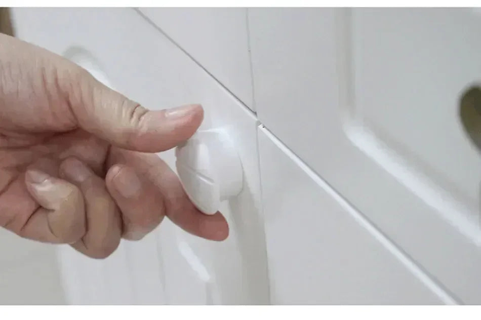 DHDH Magnetic Baby Safety Lock Children Protection Invisible Drawer Latch Cabinet Door Lock Limiter Children Security