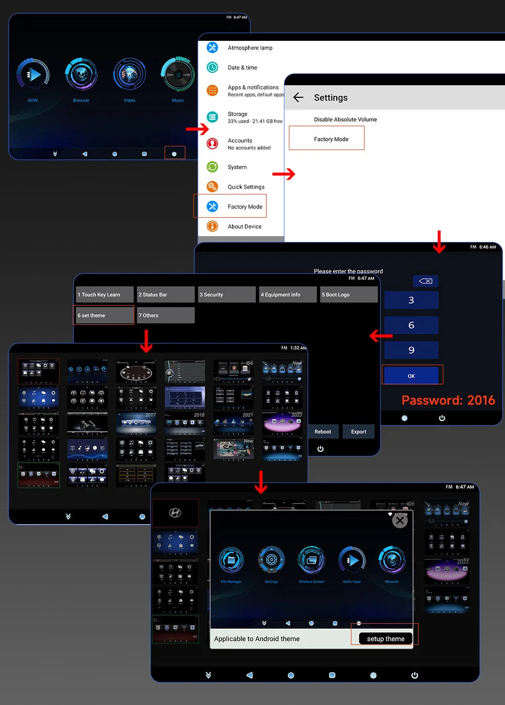 13" Headrest Monitor Android 12 Car Display IPS  2K HD For Car Rear Seat Tablet Touch Screen Video Music TV Player HDMI Input