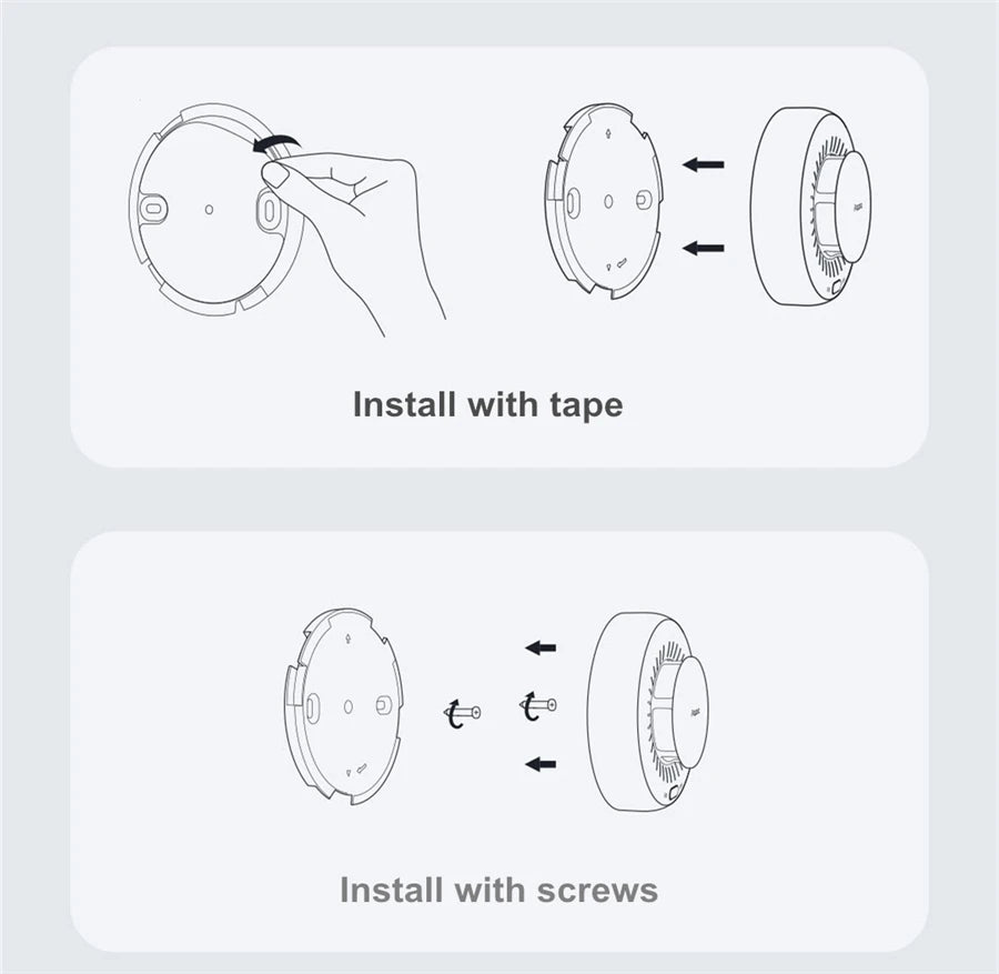 Aqara Smart Smoke Detector Sensor Zigbee 3.0 Fire Alarm Monitor Sound Alert Home Security APP Work With Xiaomi Mi home Homekit