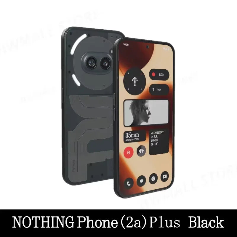 Global Version Nothing Phone(2a) Plus  6.7” AMOLED display 120Hz MTk Dimensity 7350 Pro Dual 50MP Camera Battery 5,000 mAh 45W P
