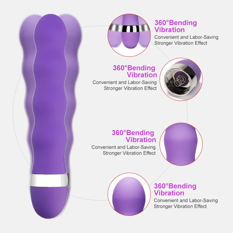 Mini G-Spot Vibrators AV Super Powerful Magic Wand Vagina Stimulation Clitoris Massager Sex Toys For Women Masturbator Anal Plug