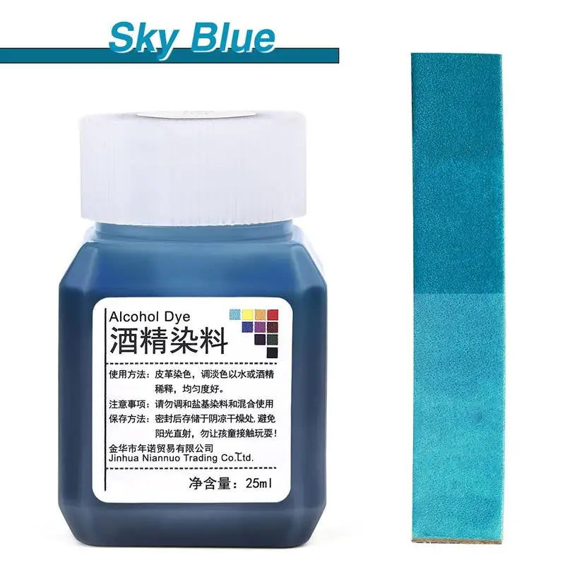 24 Color Leather Alcohol Dye Complete Set Of Diy Handmade Leather Cow Leather Dye Vegetable Tanned Leather Dye Alcohol Dye Water