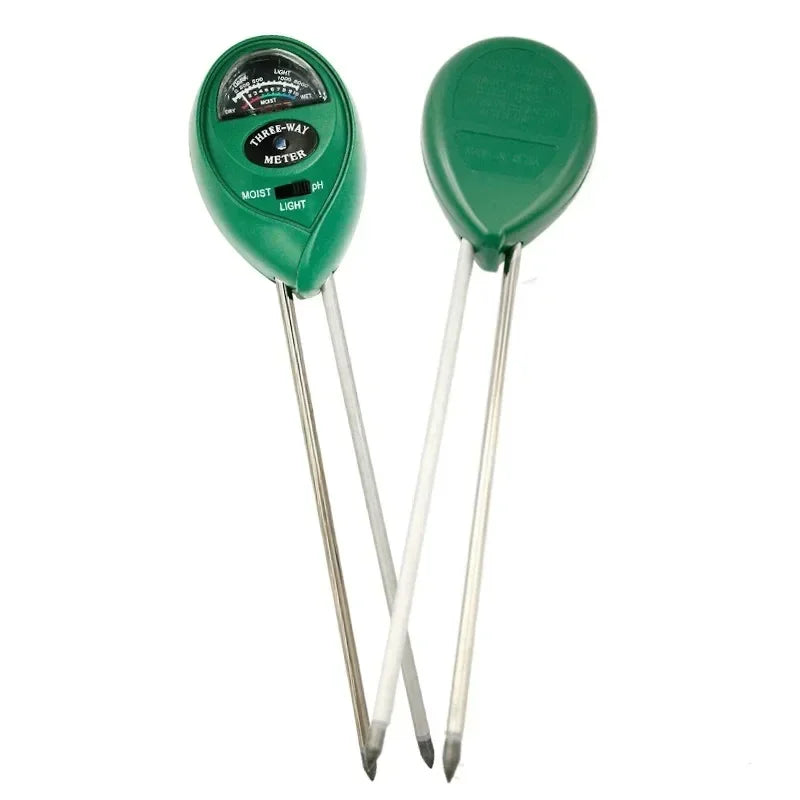 3 in 1 Soil Meter Moisture Light PH Testers With 2 Probes Soil Monitor for Garden Plant Test Flower Instrument Tool