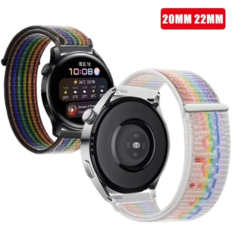 20mm Metal Chain Bracelet For Samsung Galaxy Watch 4 5 6 3 40mm 44mm Classic 42mm 46mm 43/47mm For Huawei GT3 GT4 Amazfit GTS